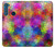 W3677 Colorful Brick Mosaics Hülle Schutzhülle Taschen und Leder Flip für Motorola One Fusion+
