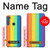 W3699 LGBT Pride Hülle Schutzhülle Taschen und Leder Flip für Motorola One Fusion+