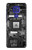 W3434 Bug Circuit Board Graphic Hülle Schutzhülle Taschen und Leder Flip für Motorola Moto G9 Play