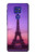 W3447 Eiffel Paris Sunset Hülle Schutzhülle Taschen und Leder Flip für Motorola Moto G9 Play