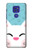 W3542 Cute Cat Cartoon Hülle Schutzhülle Taschen und Leder Flip für Motorola Moto G9 Play