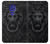 W3619 Dark Gothic Lion Hülle Schutzhülle Taschen und Leder Flip für Motorola Moto G9 Play