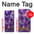 W3713 Purple Quartz Amethyst Graphic Printed Hülle Schutzhülle Taschen und Leder Flip für Motorola Moto G9 Play