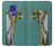W3741 Tarot Card The Hermit Hülle Schutzhülle Taschen und Leder Flip für Motorola Moto G9 Play