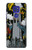 W3745 Tarot Card The Tower Hülle Schutzhülle Taschen und Leder Flip für Motorola Moto G9 Play