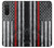 W3687 Firefighter Thin Red Line American Flag Hülle Schutzhülle Taschen und Leder Flip für Sony Xperia 5 II