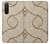W3703 Mosaic Tiles Hülle Schutzhülle Taschen und Leder Flip für Sony Xperia 5 II