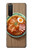 W3756 Ramen Noodles Hülle Schutzhülle Taschen und Leder Flip für Sony Xperia 5 II