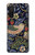 W3791 William Morris Strawberry Thief Fabric Hülle Schutzhülle Taschen und Leder Flip für Sony Xperia 5 II