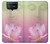 W3511 Lotus flower Buddhism Hülle Schutzhülle Taschen und Leder Flip für ASUS ZenFone 7 Pro