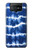 W3671 Blue Tie Dye Hülle Schutzhülle Taschen und Leder Flip für ASUS ZenFone 7 Pro