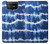 W3671 Blue Tie Dye Hülle Schutzhülle Taschen und Leder Flip für ASUS ZenFone 7 Pro