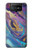 W3676 Colorful Abstract Marble Stone Hülle Schutzhülle Taschen und Leder Flip für ASUS ZenFone 7 Pro