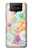 W3705 Pastel Floral Flower Hülle Schutzhülle Taschen und Leder Flip für ASUS ZenFone 7 Pro