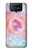W3709 Pink Galaxy Hülle Schutzhülle Taschen und Leder Flip für ASUS ZenFone 7 Pro