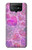 W3710 Pink Love Heart Hülle Schutzhülle Taschen und Leder Flip für ASUS ZenFone 7 Pro