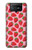 W3719 Strawberry Pattern Hülle Schutzhülle Taschen und Leder Flip für ASUS ZenFone 7 Pro