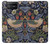 W3791 William Morris Strawberry Thief Fabric Hülle Schutzhülle Taschen und Leder Flip für ASUS ZenFone 7 Pro