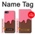 W3754 Strawberry Ice Cream Cone Hülle Schutzhülle Taschen und Leder Flip für iPhone 7, iPhone 8, iPhone SE (2020) (2022)