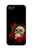 W3753 Dark Gothic Goth Skull Roses Hülle Schutzhülle Taschen und Leder Flip für iPhone 5C