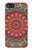 W3694 Hippie Art Pattern Hülle Schutzhülle Taschen und Leder Flip für iPhone 4 4S