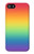 W3698 LGBT Gradient Pride Flag Hülle Schutzhülle Taschen und Leder Flip für iPhone 4 4S