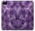 W3713 Purple Quartz Amethyst Graphic Printed Hülle Schutzhülle Taschen und Leder Flip für iPhone 4 4S