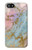 W3717 Rose Gold Blue Pastel Marble Graphic Printed Hülle Schutzhülle Taschen und Leder Flip für iPhone 4 4S