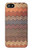 W3752 Zigzag Fabric Pattern Graphic Printed Hülle Schutzhülle Taschen und Leder Flip für iPhone 4 4S