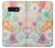 W3705 Pastel Floral Flower Hülle Schutzhülle Taschen und Leder Flip für Samsung Galaxy S10e
