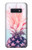 W3711 Pink Pineapple Hülle Schutzhülle Taschen und Leder Flip für Samsung Galaxy S10e