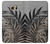 W3692 Gray Black Palm Leaves Hülle Schutzhülle Taschen und Leder Flip für Samsung Galaxy S6