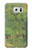 W3748 Van Gogh A Lane in a Public Garden Hülle Schutzhülle Taschen und Leder Flip für Samsung Galaxy S6