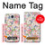 W3688 Floral Flower Art Pattern Hülle Schutzhülle Taschen und Leder Flip für Samsung Galaxy S4