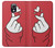 W3701 Mini Heart Love Sign Hülle Schutzhülle Taschen und Leder Flip für Samsung Galaxy S4