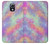 W3706 Pastel Rainbow Galaxy Pink Sky Hülle Schutzhülle Taschen und Leder Flip für Samsung Galaxy S4