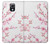 W3707 Pink Cherry Blossom Spring Flower Hülle Schutzhülle Taschen und Leder Flip für Samsung Galaxy S4