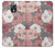 W3716 Rose Floral Pattern Hülle Schutzhülle Taschen und Leder Flip für Samsung Galaxy S4