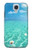 W3720 Summer Ocean Beach Hülle Schutzhülle Taschen und Leder Flip für Samsung Galaxy S4