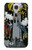 W3745 Tarot Card The Tower Hülle Schutzhülle Taschen und Leder Flip für Samsung Galaxy S4