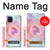 W3709 Pink Galaxy Hülle Schutzhülle Taschen und Leder Flip für Samsung Galaxy Note10 Lite