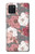 W3716 Rose Floral Pattern Hülle Schutzhülle Taschen und Leder Flip für Samsung Galaxy Note10 Lite