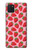 W3719 Strawberry Pattern Hülle Schutzhülle Taschen und Leder Flip für Samsung Galaxy Note10 Lite