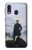 W3789 Wanderer above the Sea of Fog Hülle Schutzhülle Taschen und Leder Flip für Samsung Galaxy A40