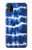 W3671 Blue Tie Dye Hülle Schutzhülle Taschen und Leder Flip für Samsung Galaxy M31