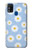 W3681 Daisy Flowers Pattern Hülle Schutzhülle Taschen und Leder Flip für Samsung Galaxy M31