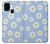 W3681 Daisy Flowers Pattern Hülle Schutzhülle Taschen und Leder Flip für Samsung Galaxy M31