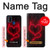 W3682 Devil Heart Hülle Schutzhülle Taschen und Leder Flip für Samsung Galaxy M31