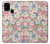 W3688 Floral Flower Art Pattern Hülle Schutzhülle Taschen und Leder Flip für Samsung Galaxy M31