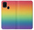 W3698 LGBT Gradient Pride Flag Hülle Schutzhülle Taschen und Leder Flip für Samsung Galaxy M31